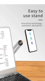 Wholesale laptop extension stand multifunctional Bracket Magnetic Suction Mobile Phone Holder with computer