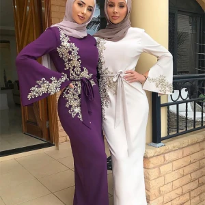 Buy Wholesale Long Islamic Dress Muslim,turkis Muslim Clothing,muslim Dress  Women Abaya Islamic Clothing from Shenzhen Lesterlighting Technology  Company Limited, China | Tradewheel.com