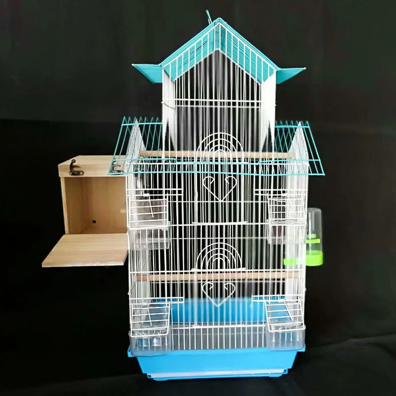 Wholesale Luxury Iron Aviary Bird Cage Breeding Cage Pet Bird House Large Parrot Cage