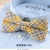 Import Wholesale Men&#x27;s bow tie Korean fashion casual bow cotton cloth tidal striped collar flower bow tie from China