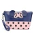 Import Wholesale modern design cartoon bow polka dot cosmetic bag clutch from China