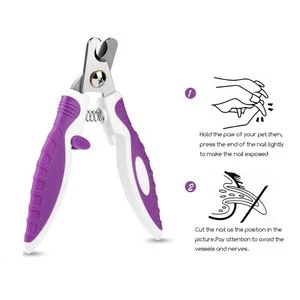Wholesale Pet Cleaning Grooming Products pp dog pet nail clippers  Eco-Friendly dog/cat nail clippers