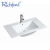 Wholesale Price Modern Design Bathroom Equipments Thin Edge Ceramic Bathroom Sink