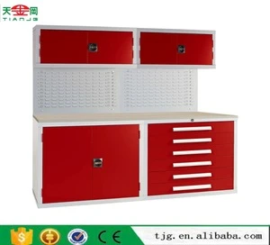 Wholesale Price Modular Garage Metal Cabinet System Storage Tools Kits TJG-GSC9166