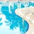 Wholesale Price Swim Pool Accessories Blue Ceramic Glazed Swimming Pool Tile Corner Edge