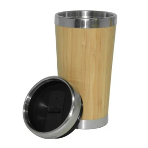 Wholesale Reusable 450ml Eco Friendly Bamboo fiber coffee mug