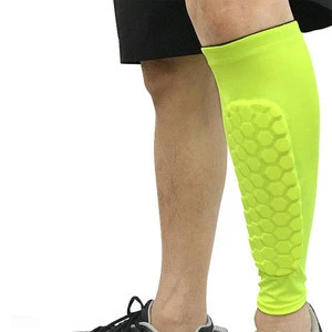 Wholesale Sport Leg Protector Leg Sleeves Pads Support Compression Football Shin Guard Sleeves