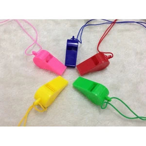 Wholesale Sporting Meeting Team Building Plastic Toy Whistle In Bulk