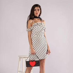 Wholesale Summer Apparel  Polka Dot Dress Women