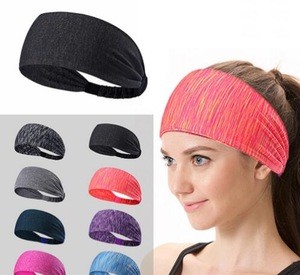 Wholesale Sweatband Nylon Yoga Headband for Fitness and Travel