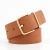 Import Wholesale Wide Womens Jean Leather Belt Gold Buckle Fashion Ladies Custom Design Waist Belt from China