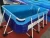 Import Wholesaler best price rectangular above ground swimming pool  portable pool swimming from China