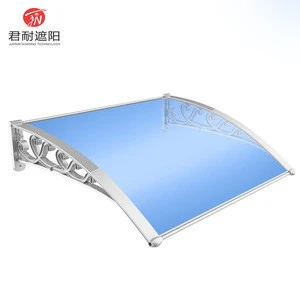 Widely Sales Outdoor Products Clear Polycarbonate Sheet Garden Canopy Awning
