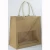 Import window jute bag with cotton handles from India
