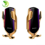 WIreless car charger Infrared Smart Sensor design car air vent charger wireless  charger for car