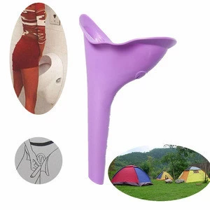 Women Urinal Outdoor Travel Camping Portable Female Woman Wee Funnel 3 colors Female standing portable urinal