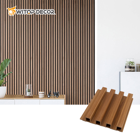 Buy Wood Fireproof Grain Wpc Wall Panel Cladding High Quality Wood ...