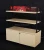 Import Wooden grain skincare products display shelf from China
