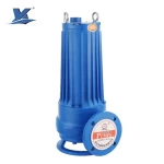WQAS Industrial Mud Pumping Large Flow Submersible Pump Cutting Sewage Pump