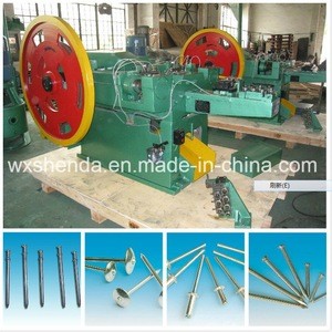 Wuxi Shenda High Speed Low Noise Nail Processing Machine for Nail Making Production Line