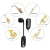 Import XIAOKOA Musical Instrument UHF Microphone Professional Multi Function Saxophone Wireless Microphone from China