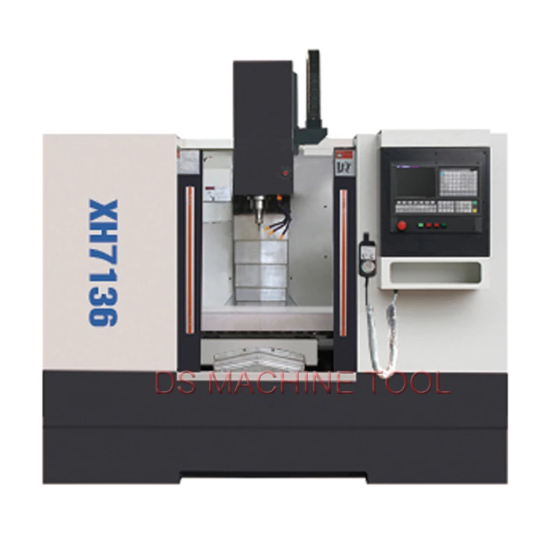 XK7136 vertical CNC milling machine with tool changer