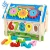 Import YF-M108 OEM popular for baby Educational Toy Wisdom House early education wooden toy from China