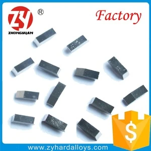 YG6 K20 H10 cemented Carbide Saw Tips