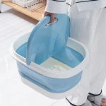 Yiwu Electric Pedicure Detox Ionic Shiatsu Washing Soak Ion Hydrosana Basin Foot Spa Bath Massager