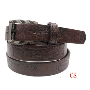 Yiwu Factory Wholesale Boys Belt Fashion Design Pu Leather Kids Belt