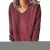 Import YOUGUSUI Wholesale Custom FALL/WINTER 2020 New womens cashmere sweater Solid Color v neck long sleeve loose Casual sweater from China