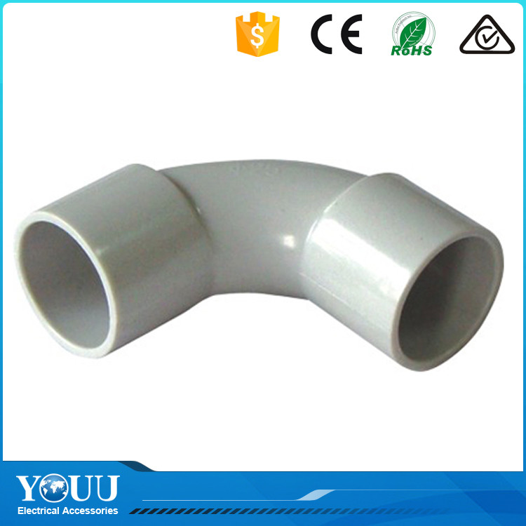 YOUU Innovative New Products SAA Approved Electrical PVC Solid Elbow Conduit Fitting