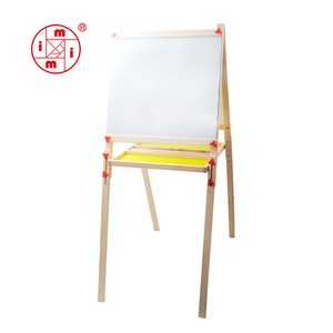 yunhe toy educational portable wooden art easel