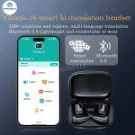 Smart Bluetooth Translation Earbuds AI Language Translator Headsets