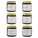 Wholesale 6-Pack Natural Soy Wax Scented Candles Gift Set – 300 Hours Long Burning Aromatherapy Candles for Women