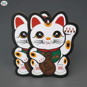 CMYK Printing Wholesale Price Funny Cat New Car Smell Air Freshener