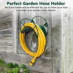 Wall Mounted Hose Organizer Heavy Duty Metal Garden Hose