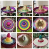 Mexican Sombreros Adult Size Straw Hat