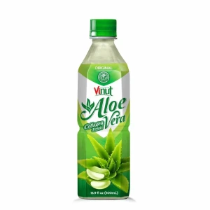 Aloe vera hot sale 16.5 Fl Oz aloe vera water drink with collagen No Sugar Low Fat Free Sample