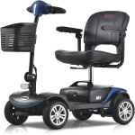 Compact Folding Travel 4 Wheel Scooter