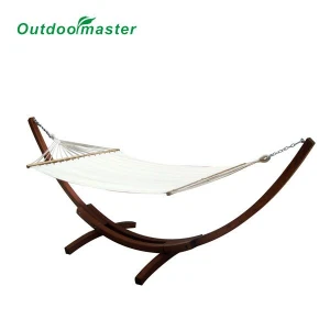 Wood Arc Hammock Combo with Stand