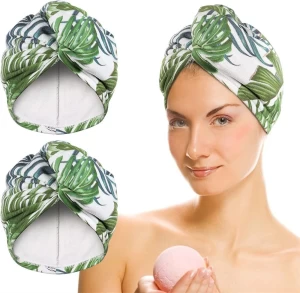 Microfiber Hair Towel, Hair Towel Wrap for Women Kids Super Absorbent Soft Microfiber Towel for Hair