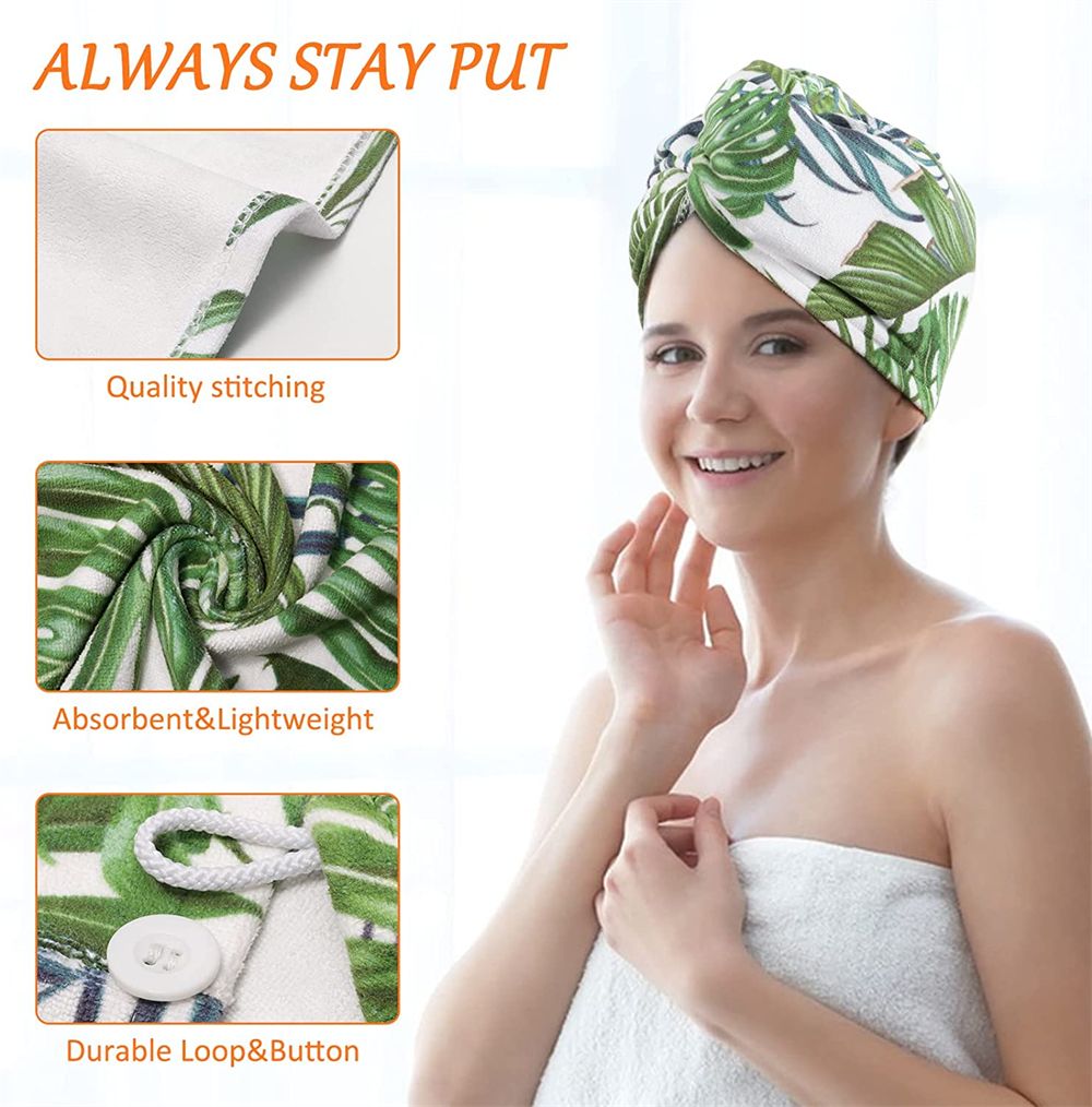 Buy Microfiber Hair Towel, Hair Towel Wrap For Women Kids Super