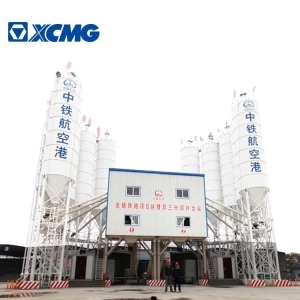 XCMG Official Concrete Pump and Patching Plant HZS120V 120M3/H Stationary Concrete Mixing Plant for Sale