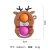 Import Xmas Stress Reliever Silicone Squeeze Toy Elk Snowman Christmas Tree Toy Santa Claus Bubble Fidget Sensory Toy from China