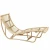 Import Handmade Natural Rattan Agnieszka Side Armless Chair from India