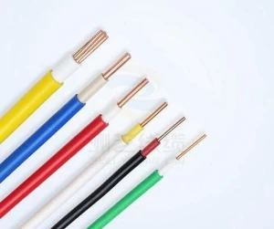Copper Conductor Double PVC Insulated PVC Sheathed Electric Cable