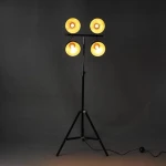 Retro stage light  theater vintage decorative adjustable tripod floor standing lamp