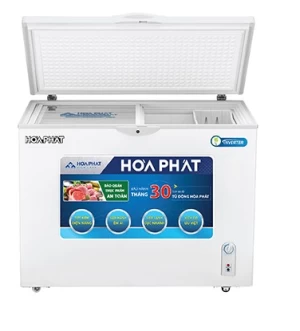 Hoa Phat one-compartment one-wing Inverter freezer HCFI 516S1D1