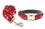 Import Christmas Patterns Dog Collar and Leash Set,2021 new design product from China